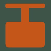 Letter I Orange Fine Art Print