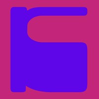 Letter K Blue Fine Art Print