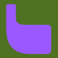 Letter L Purple Fine Art Print