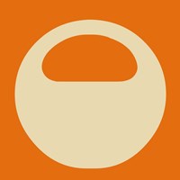 Letter O White Fine Art Print