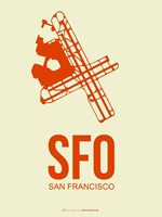 SFO San Francisco 1 Fine Art Print