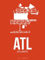 ATL Atlanta 3 Fine Art Print