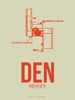 DEN Denver  2 Fine Art Print