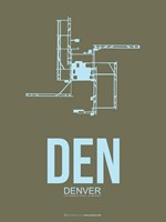 DEN Denver  3 Fine Art Print