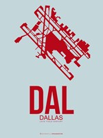 DAL Dallas 3 Fine Art Print