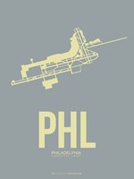 PHL Philadelphia 1 Fine Art Print
