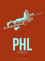 PHL Philadelphia 2 Fine Art Print