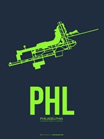 PHL Philadelphia 3 Fine Art Print