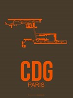 CDG Paris 3 Fine Art Print