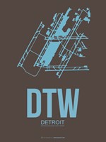 DTW Detroit 1 Fine Art Print