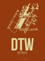 DTW Detroit 2 Fine Art Print