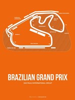 Brazilian Grand Prix 3 Fine Art Print