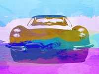 Jaguar E Type Front Fine Art Print