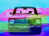 BMW 2002 Front Watercolor 1 Fine Art Print