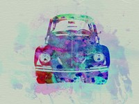 VW Beetle Watercolor 2 Fine Art Print