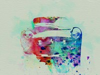 Ferrari Front Watercolor Fine Art Print