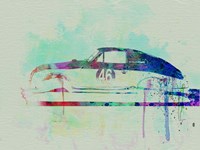 Porsche 356 Watercolor Fine Art Print