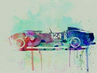 Ferrari Testa Rossa Watercolor 2 Fine Art Print