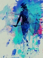 Dancing in the rain Fine Art Print