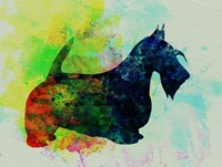 Scottish Terrier Watercolor Fine Art Print