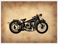 Vintage Motorcycle 1 Fine Art Print