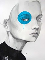 Blue Dot Fine Art Print