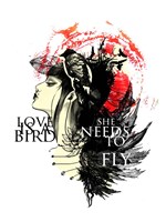 Love Needs To Fly Fine Art Print