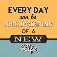 The Beginning of A New Life Fine Art Print