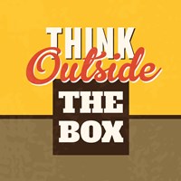 Think Outside The Box Fine Art Print