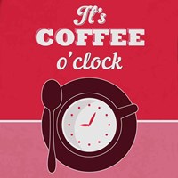 It's Coffee O'clock 1 Fine Art Print