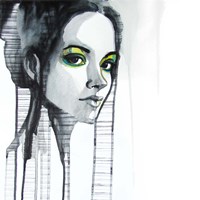 Green Eyes Fine Art Print