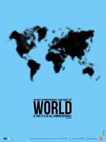 World Map Fine Art Print