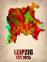 Leipzig Watercolor Fine Art Print