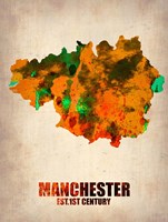 Manchester Watercolor Fine Art Print