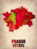 Prague Watercolor Fine Art Print