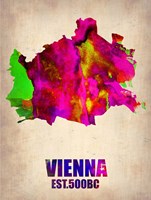 Vienna Watercolor Fine Art Print