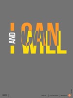 I Can and I Will Fine Art Print