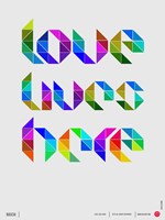 Love 4 Fine Art Print