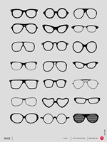Vintage Glasses 1 Fine Art Print
