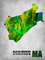 Allston-Brighton Massachusetts Fine Art Print