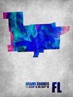 Miami Shores Florida Fine Art Print