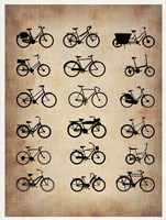 Vintage Bicycles Fine Art Print