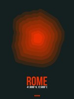 Rome Radiant Map 2 Fine Art Print