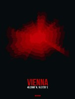 Vienna Radiant Map 3 Fine Art Print