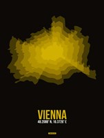 Vienna Radiant Map 4 Fine Art Print