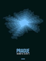 Prague Radiant Map 2 Fine Art Print