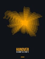 Hanover Radiant Map 1 Fine Art Print