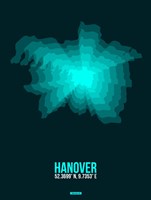Hanover Radiant Map 2 Fine Art Print