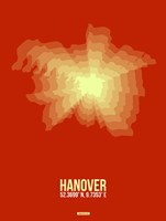 Hanover Radiant Map 3 Fine Art Print