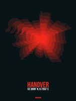 Hanover Radiant Map 4 Fine Art Print